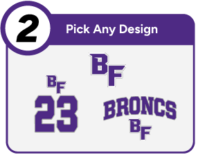 BELLE FOURCHE HIGH SCHOOL BRONCS Customize It Banner - Step 2 Banner