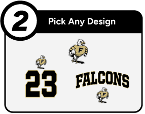 FAYETTE R-3 HIGH SCHOOL FALCONS Customize It Banner - Step 2 Banner