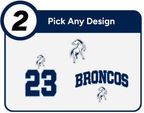 Platte Valley Broncos Customize It Banner - Step 2 Banner