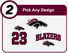 KINGSTREE SENIOR HIGH SCHOOL BLAZERS Customize It Banner - Step 2 Banner