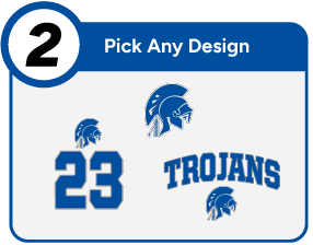 LONGMONT HIGH SCHOOL TROJANS Customize It Banner - Step 2 Banner