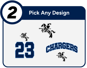 ANSONIA HIGH SCHOOL CHARGERS Customize It Banner - Step 2 Banner