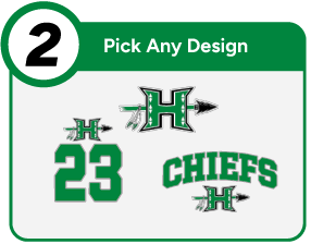 HOPATCONG HIGH SCHOOL CHIEFS Customize It Banner - Step 2 Banner