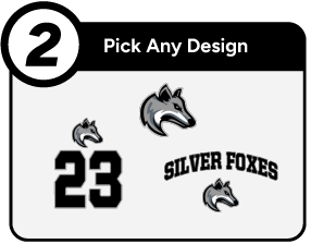 LAMAR HIGH SCHOOL SILVER FOXES Customize It Banner - Step 2 Banner