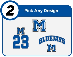 MANCOS HIGH SCHOOL BLUEJAYS Customize It Banner - Step 2 Banner