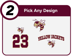 BUFORD HIGH SCHOOL YELLOW JACKETS Customize It Banner - Step 2 Banner