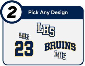 LANCASTER HIGH SCHOOL BRUINS Customize It Banner - Step 2 Banner