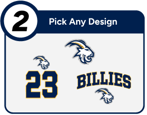 PLEASANT HILL HIGH SCHOOL BILLIES Customize It Banner - Step 2 Banner