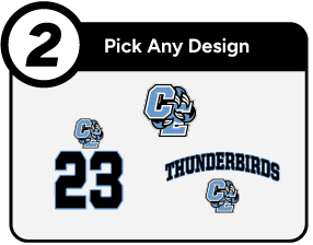CHEYENNE EAST HIGH SCHOOL THUNDERBIRDS Customize It Banner - Step 2 Banner