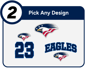 Model Secondary School for the Deaf Eagles Customize It Banner - Step 2 Banner