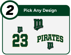 MONTE VISTA HIGH SCHOOL PIRATES Customize It Banner - Step 2 Banner