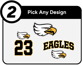 GRANDVIEW HIGH SCHOOL EAGLES Customize It Banner - Step 2 Banner