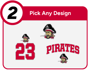PAGE HIGH SCHOOL PIRATES Customize It Banner - Step 2 Banner