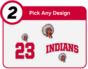 CAMPBELL HIGH SCHOOL INDIANS Customize It Banner - Step 2 Banner
