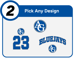 ASHLAND-GREENWOOD HIGH SCHOOL BLUEJAYS Customize It Banner - Step 2 Banner