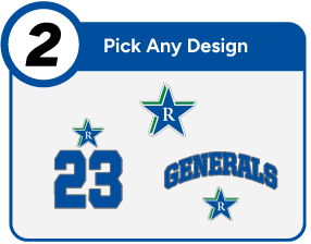 RIVERSIDE HIGH SCHOOL GENERALS Customize It Banner - Step 2 Banner