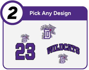 DULUTH HIGH SCHOOL WILDCATS Customize It Banner - Step 2 Banner