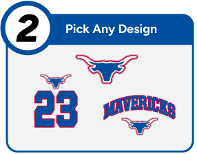NORWOOD HIGH SCHOOL MAVERICKS Customize It Banner - Step 2 Banner
