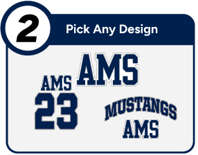 American Martyrs Mustangs Customize It Banner - Step 2 Banner