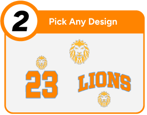 CRISTO REY JESUIT SCHOOL LIONS Customize It Banner - Step 2 Banner