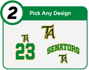 ROBERT A TAFT HIGH SCHOOL SENATORS Customize It Banner - Step 2 Banner