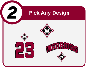WANDO HIGH SCHOOL WARRIORS Customize It Banner - Step 2 Banner