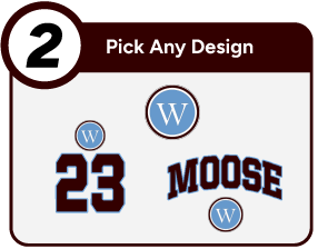 Westtown School official sideline store Customize It Banner - Step 2 Banner