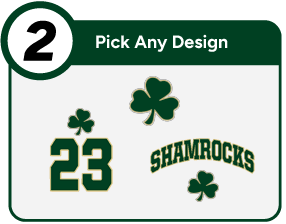 Bishop Feehan Shamrocks Customize It Banner - Step 2 Banner