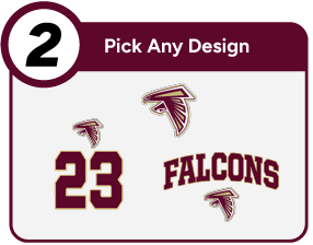 WM E GRADY VOC TECH SCHOOL FALCONS Customize It Banner - Step 2 Banner