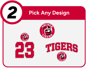 ARCHER HIGH SCHOOL TIGERS Customize It Banner - Step 2 Banner