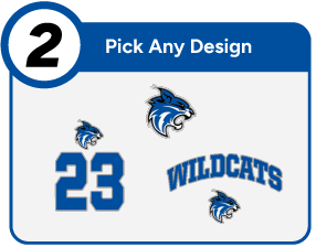 HARRISONVILLE HIGH SCHOOL WILDCATS Customize It Banner - Step 2 Banner