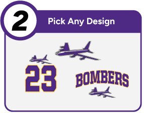 BERTHOLD HIGH SCHOOL BOMBERS Customize It Banner - Step 2 Banner