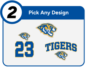 Central Christian Tigers Customize It Banner - Step 2 Banner