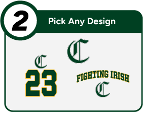 KNOXVILLE CATHOLIC HIGH SCHOOL FIGHTING IRISH Customize It Banner - Step 2 Banner