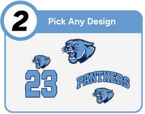 JOHNSTON HIGH SCHOOL PANTHERS Customize It Banner - Step 2 Banner