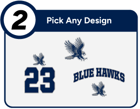 Dickinson State Blue Hawks Customize It Banner - Step 2 Banner