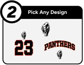 PRAIRIE CITY SCHOOL PANTHERS Customize It Banner - Step 2 Banner