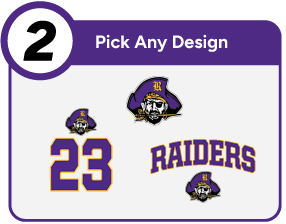 REYNOLDSBURG RAIDERS The Official Online Store Customize It Banner - Step 2 Banner