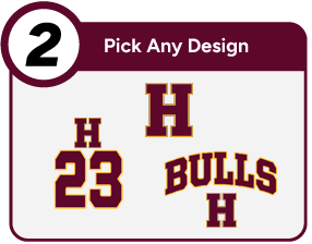 HEREFORD HIGH SCHOOL BULLS Customize It Banner - Step 2 Banner