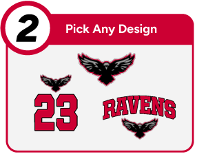 RANDOLPH EARLY COLLEGE HIGH SCHOOL RAVENS Customize It Banner - Step 2 Banner