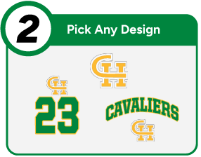 CLOVER HILL HIGH SCHOOL CAVALIERS Customize It Banner - Step 2 Banner