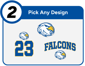 PROSSER CAREER ACADEMY FALCONS Customize It Banner - Step 2 Banner