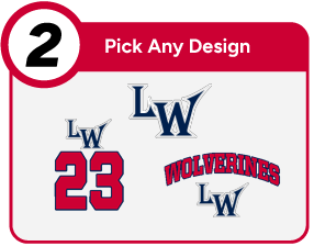 LINCOLN WEST HIGH SCHOOL WOLVERINES Customize It Banner - Step 2 Banner