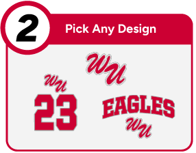 WEST UNION HIGH SCHOOL EAGLES Customize It Banner - Step 2 Banner