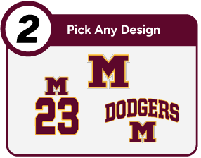 MADISON HIGH SCHOOL DODGERS Customize It Banner - Step 2 Banner