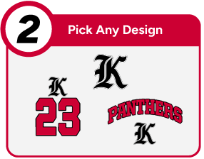 KNIGHTSTOWN HIGH SCHOOL PANTHERS Customize It Banner - Step 2 Banner