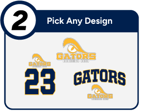 LAND O' LAKES HIGH SCHOOL GATORS Customize It Banner - Step 2 Banner