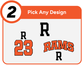 ROCKVILLE HIGH SCHOOL RAMS Customize It Banner - Step 2 Banner