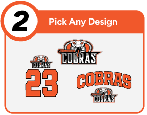 BOYD ANDERSON HIGH SCHOOL COBRAS Customize It Banner - Step 2 Banner