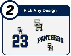SWEET HOME HIGH SCHOOL PANTHERS Customize It Banner - Step 2 Banner